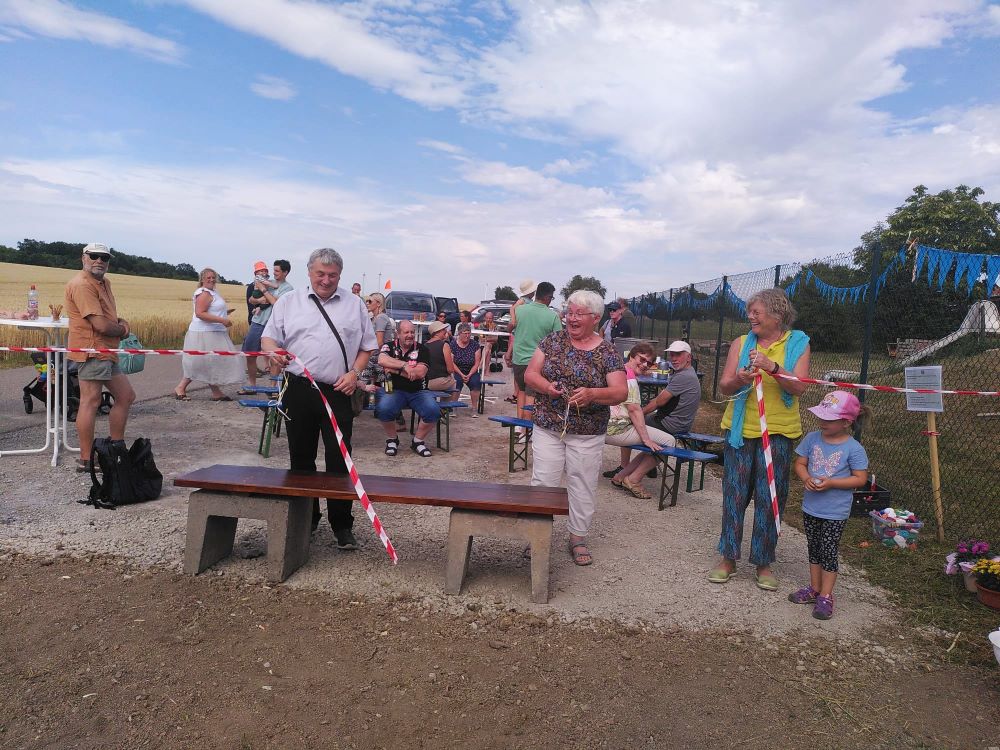 Eröffnung Themenweg in Wolpertshausen